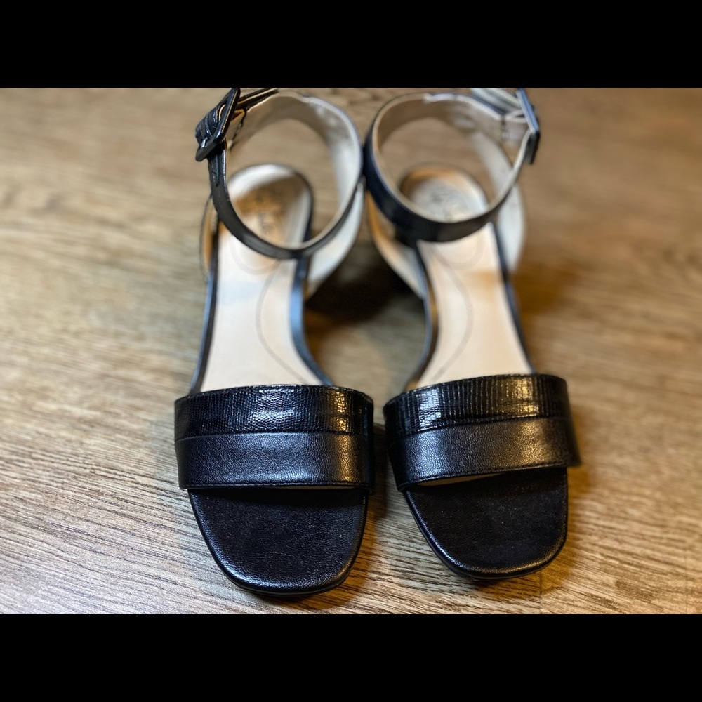 Life stride heels with ankle strap